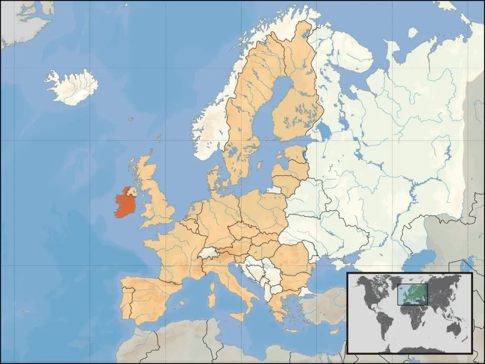 Gdzie leży Dublin? Położenie miasta na mapie Europy